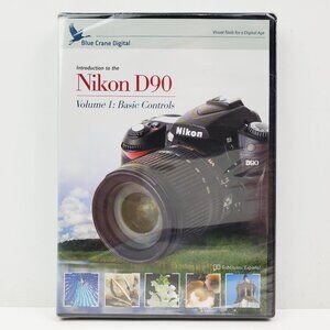 Nikon D90 DVD Blue Crane D-SLR Camera Photography Guide Basic Controls Sealed